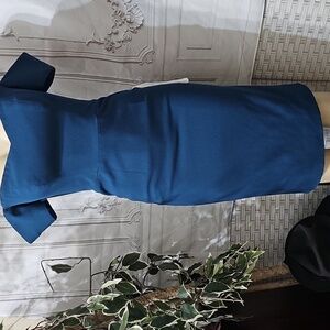 Dress the Population | Dresses | Vickie Off The Shoulder Midi Corset Dress  | Poshmark